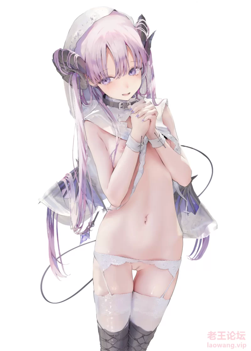 yande.re 866313 fishnets garter_belt horns iijima_masashi naked_cape nipples nun.png